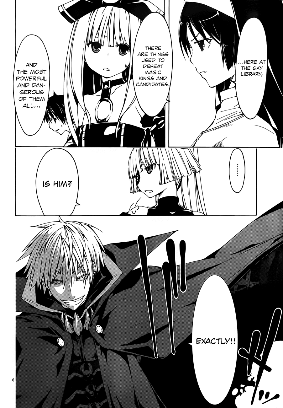 Trinity Seven: 7-Nin no Mahoutsukai Chapter 32 page 7 - Chapter 32: Parallel Shift & Vanitas