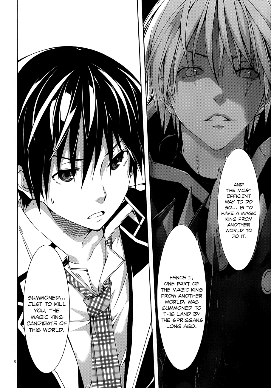 Trinity Seven: 7-Nin no Mahoutsukai Chapter 32 page 9 - Chapter 32: Parallel Shift & Vanitas