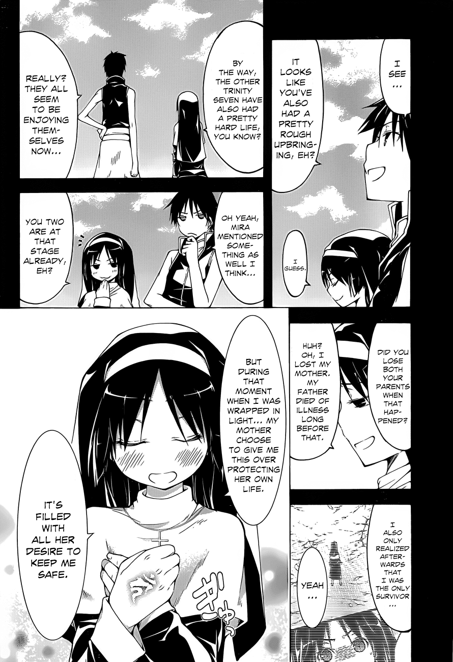 Trinity Seven: 7-Nin no Mahoutsukai Chapter 33 page 12 - Chapter 33: Spriggan & Guardian