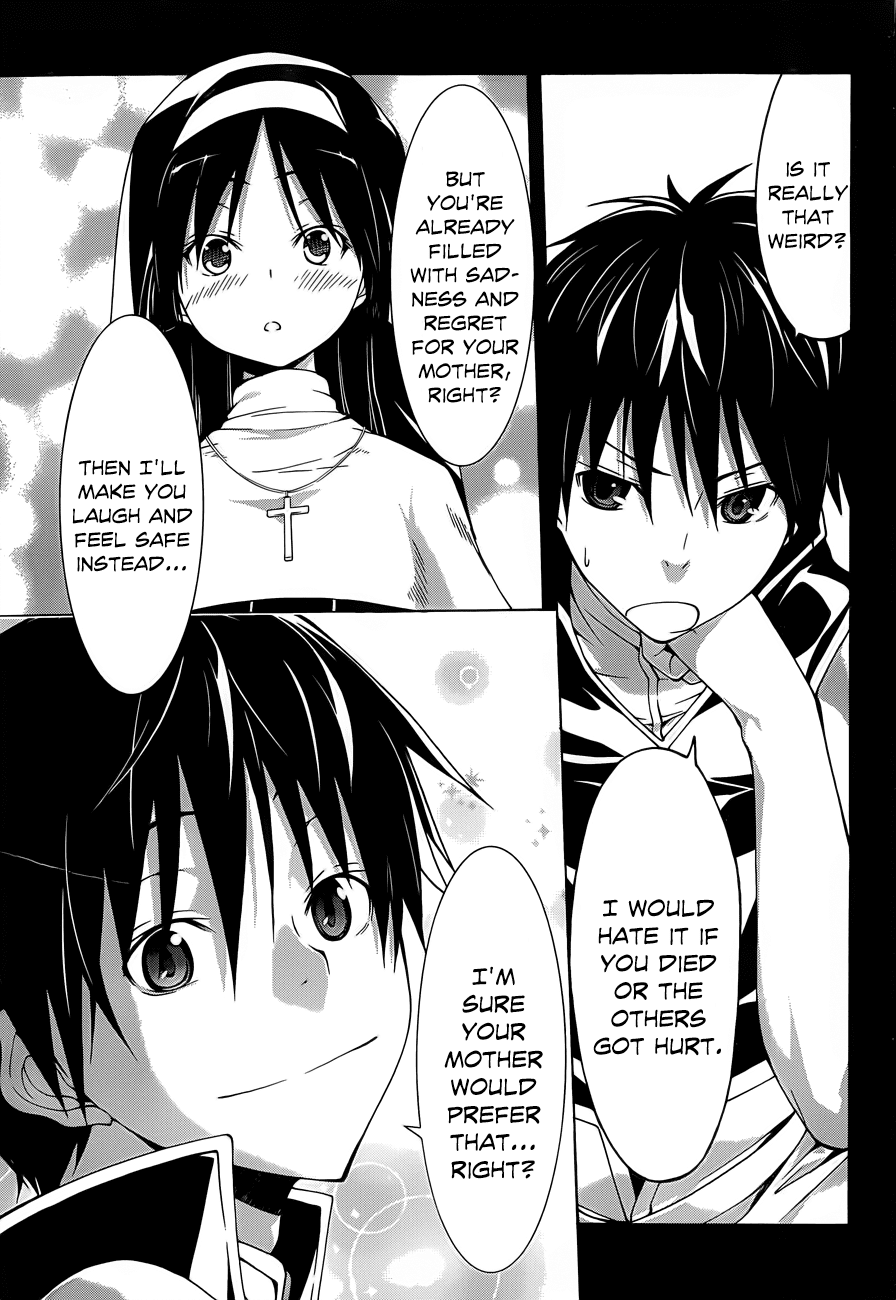 Trinity Seven: 7-Nin no Mahoutsukai Chapter 33 page 15 - Chapter 33: Spriggan & Guardian