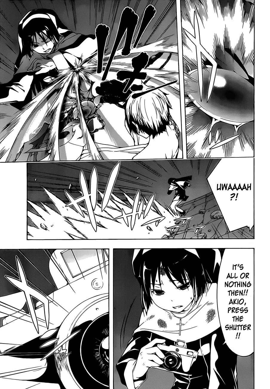 Trinity Seven: 7-Nin no Mahoutsukai Chapter 34 page 14 - Chapter 34: Impel Arm & Trinity Process