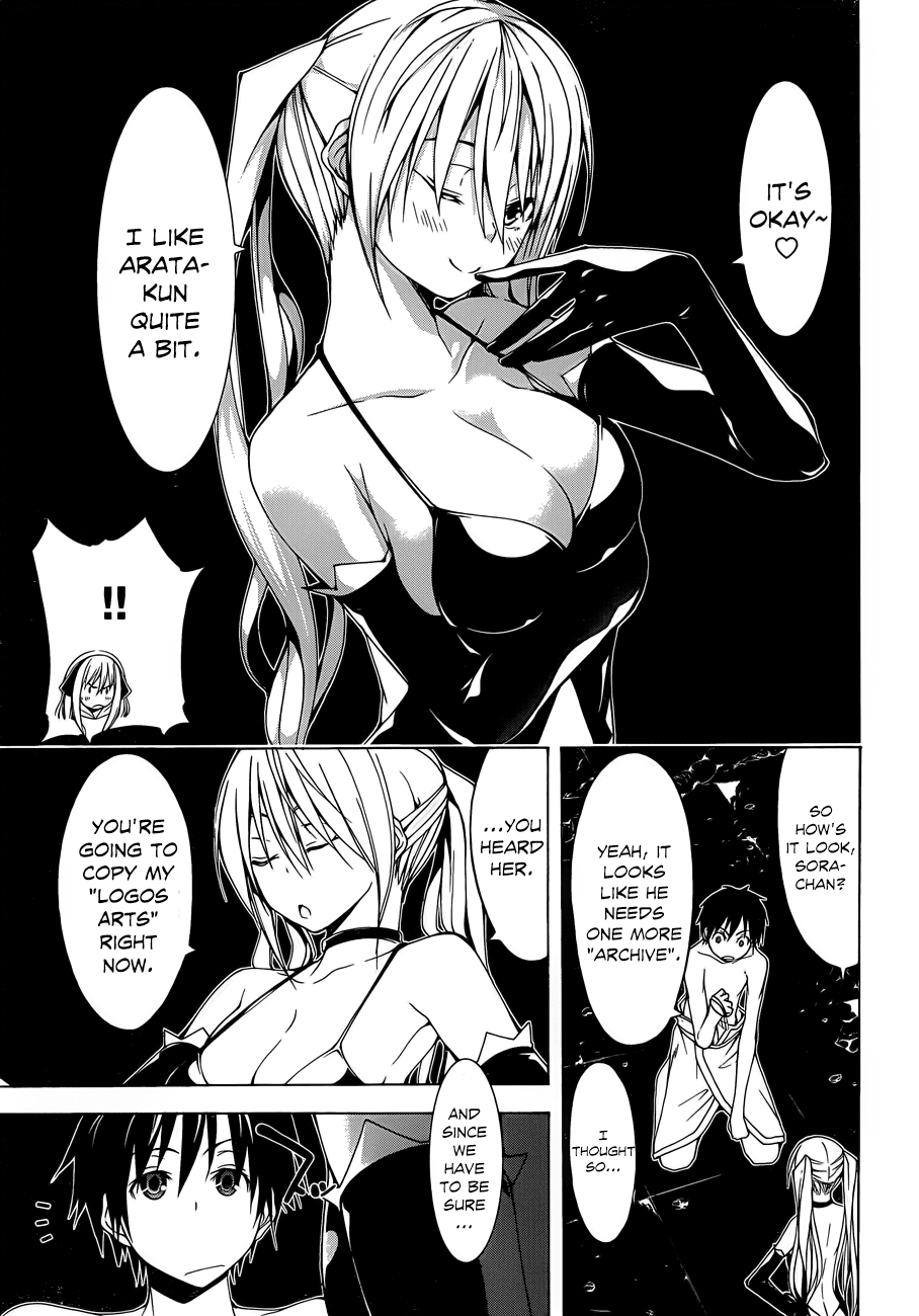 Trinity Seven: 7-Nin no Mahoutsukai Chapter 34 page 19 - Chapter 34: Impel Arm & Trinity Process