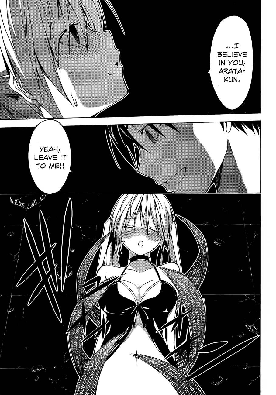 Trinity Seven: 7-Nin no Mahoutsukai Chapter 34 page 35 - Chapter 34: Impel Arm & Trinity Process
