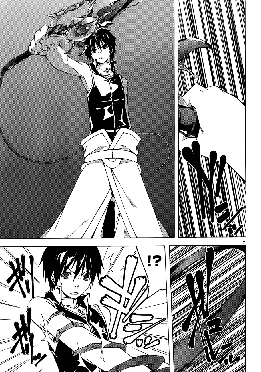 Trinity Seven: 7-Nin no Mahoutsukai Chapter 34 page 8 - Chapter 34: Impel Arm & Trinity Process