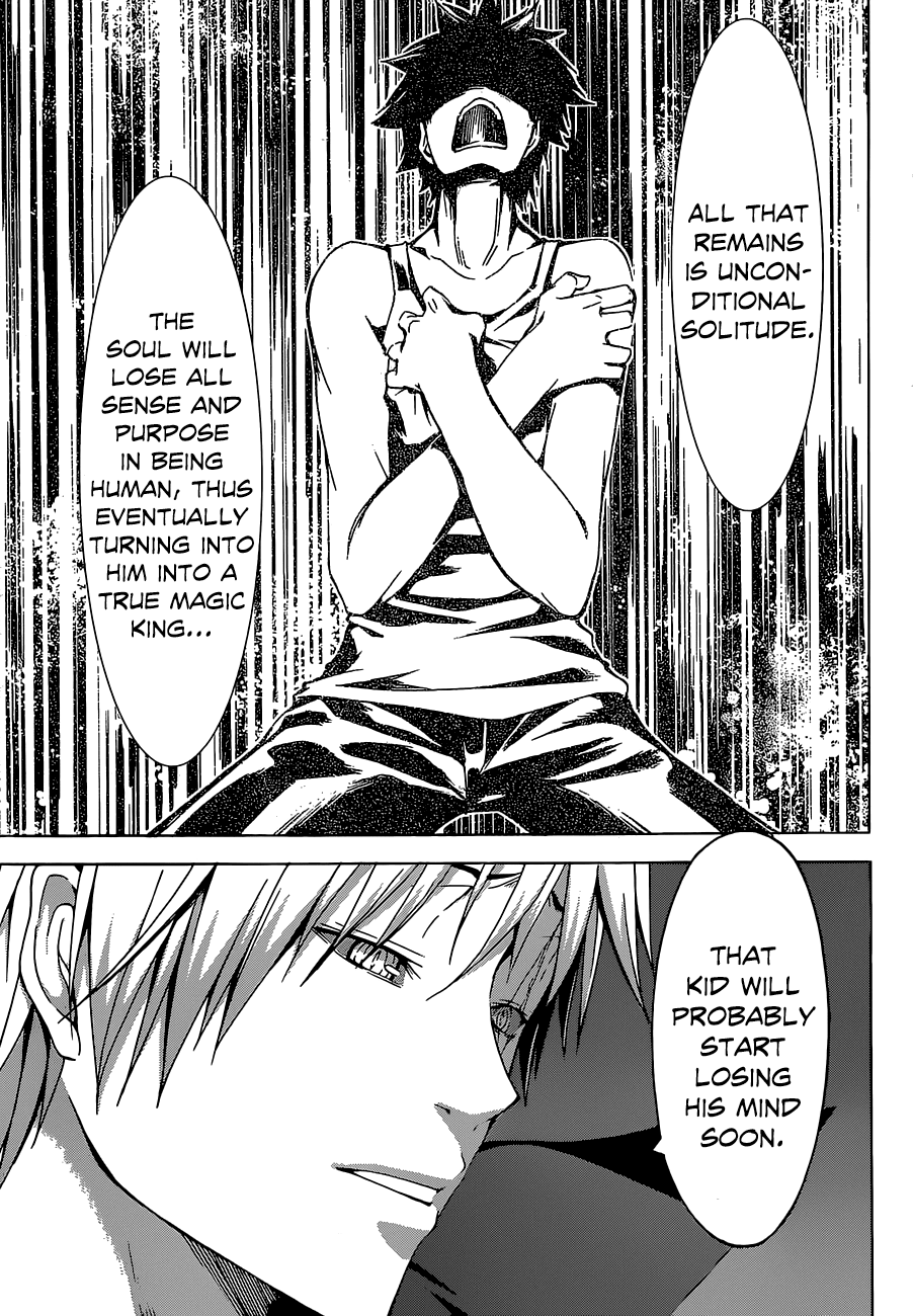 Trinity Seven: 7-Nin no Mahoutsukai Chapter 35 page 22 - Chapter 35: Judecca & World System
