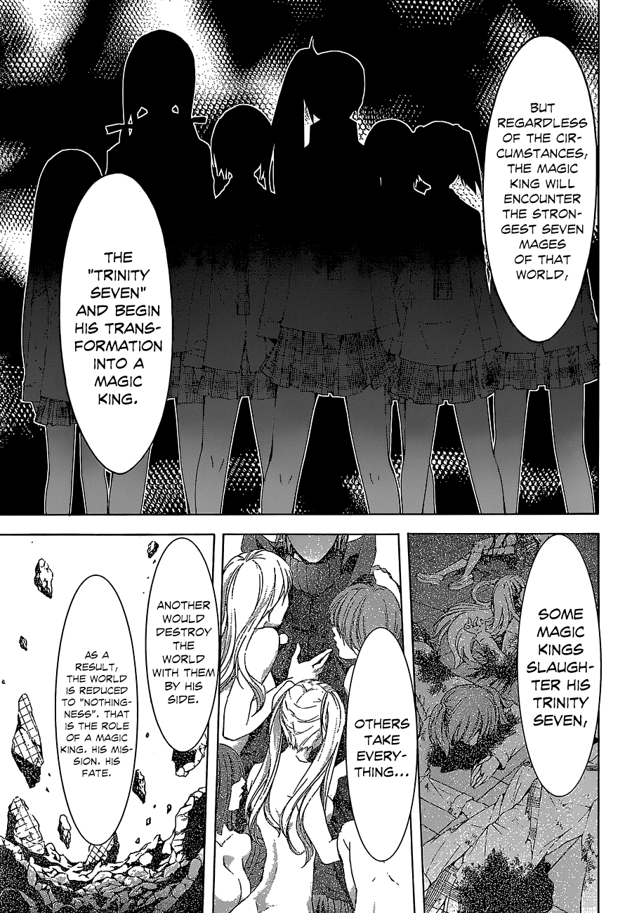Trinity Seven: 7-Nin no Mahoutsukai Chapter 35 page 28 - Chapter 35: Judecca & World System
