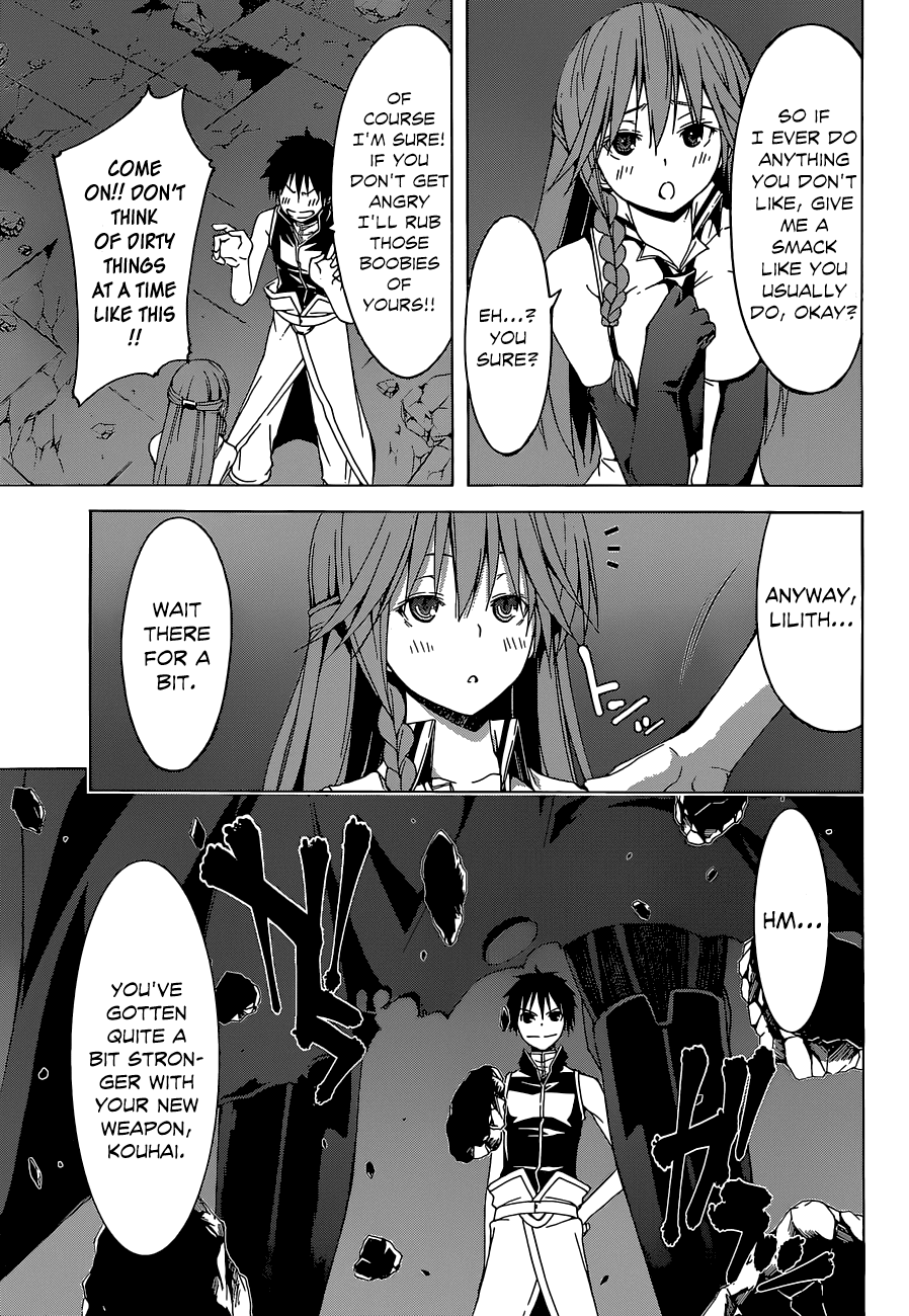 Trinity Seven: 7-Nin no Mahoutsukai Chapter 35 page 40 - Chapter 35: Judecca & World System