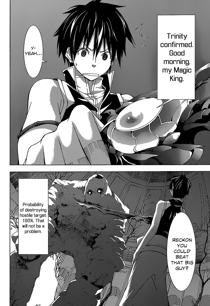 Trinity Seven: 7-Nin no Mahoutsukai Chapter 35 page 8 - Chapter 35: Judecca & World System