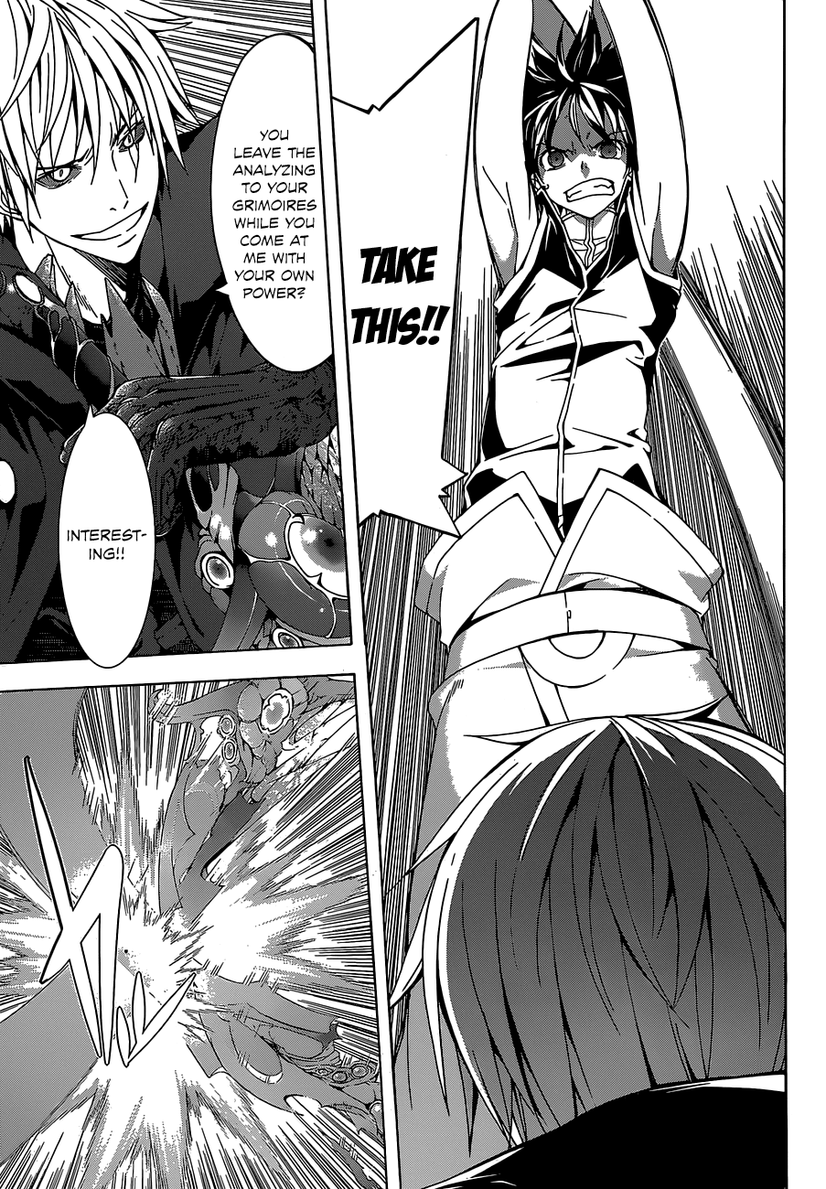 Trinity Seven: 7-Nin no Mahoutsukai Chapter 36 page 11 - Chapter 36: Aeshma & Malkuth