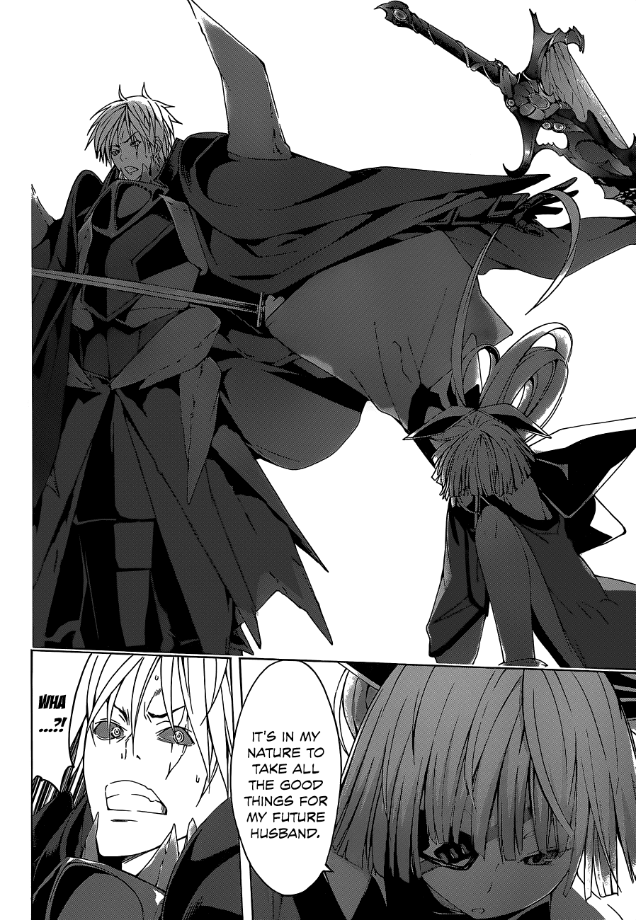 Trinity Seven: 7-Nin no Mahoutsukai Chapter 37 page 12 - Chapter 37: Trinity Form & Server Down