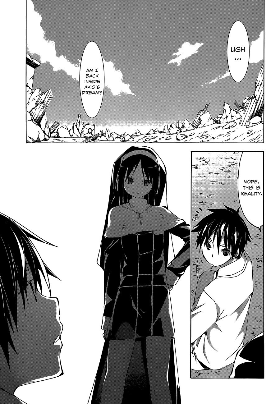 Trinity Seven: 7-Nin no Mahoutsukai Chapter 37 page 18 - Chapter 37: Trinity Form & Server Down