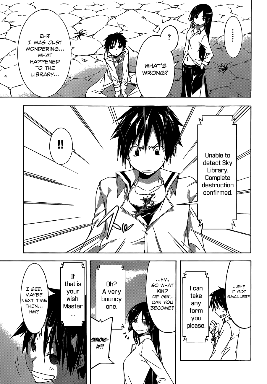 Trinity Seven: 7-Nin no Mahoutsukai Chapter 37 page 28 - Chapter 37: Trinity Form & Server Down