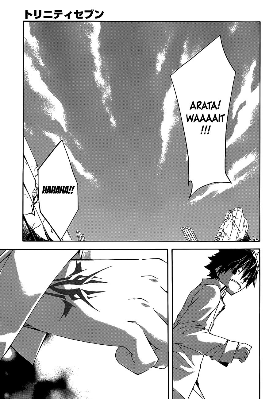 Trinity Seven: 7-Nin no Mahoutsukai Chapter 37 page 32 - Chapter 37: Trinity Form & Server Down