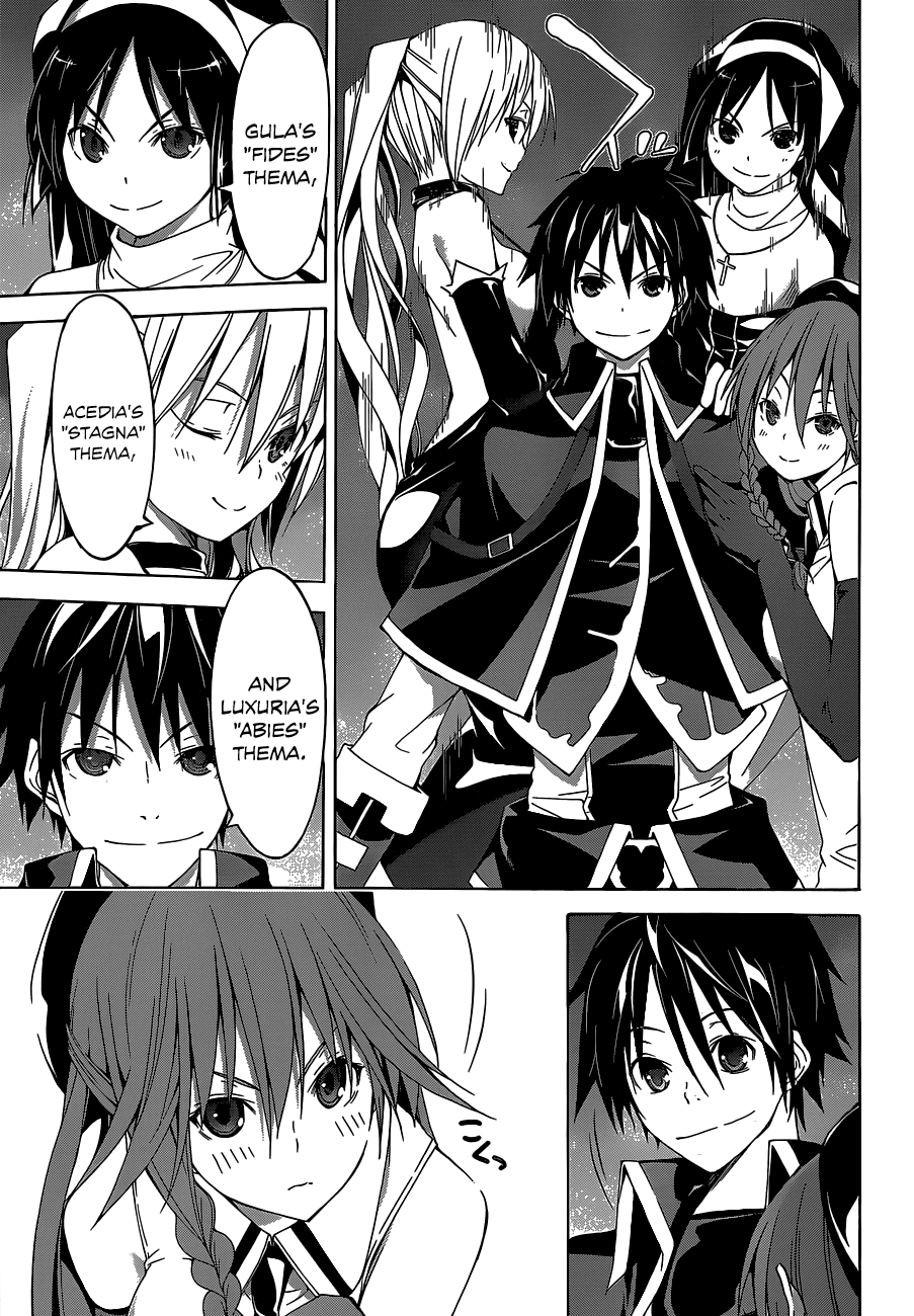 Trinity Seven: 7-Nin no Mahoutsukai Chapter 37 page 7 - Chapter 37: Trinity Form & Server Down