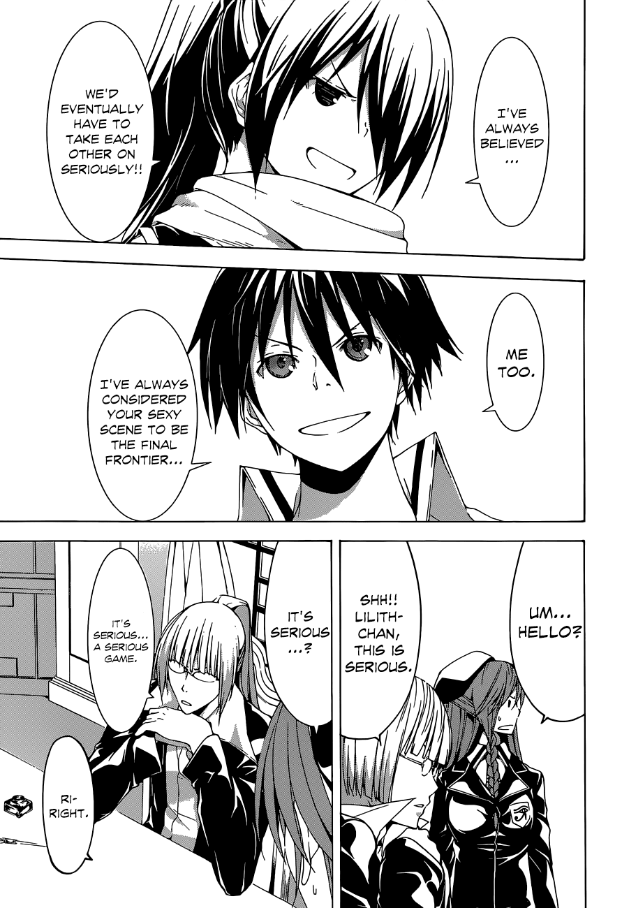 Trinity Seven: 7-Nin no Mahoutsukai Chapter 38 page 11 - Chapter 38: Manhunt & Eve of the Party