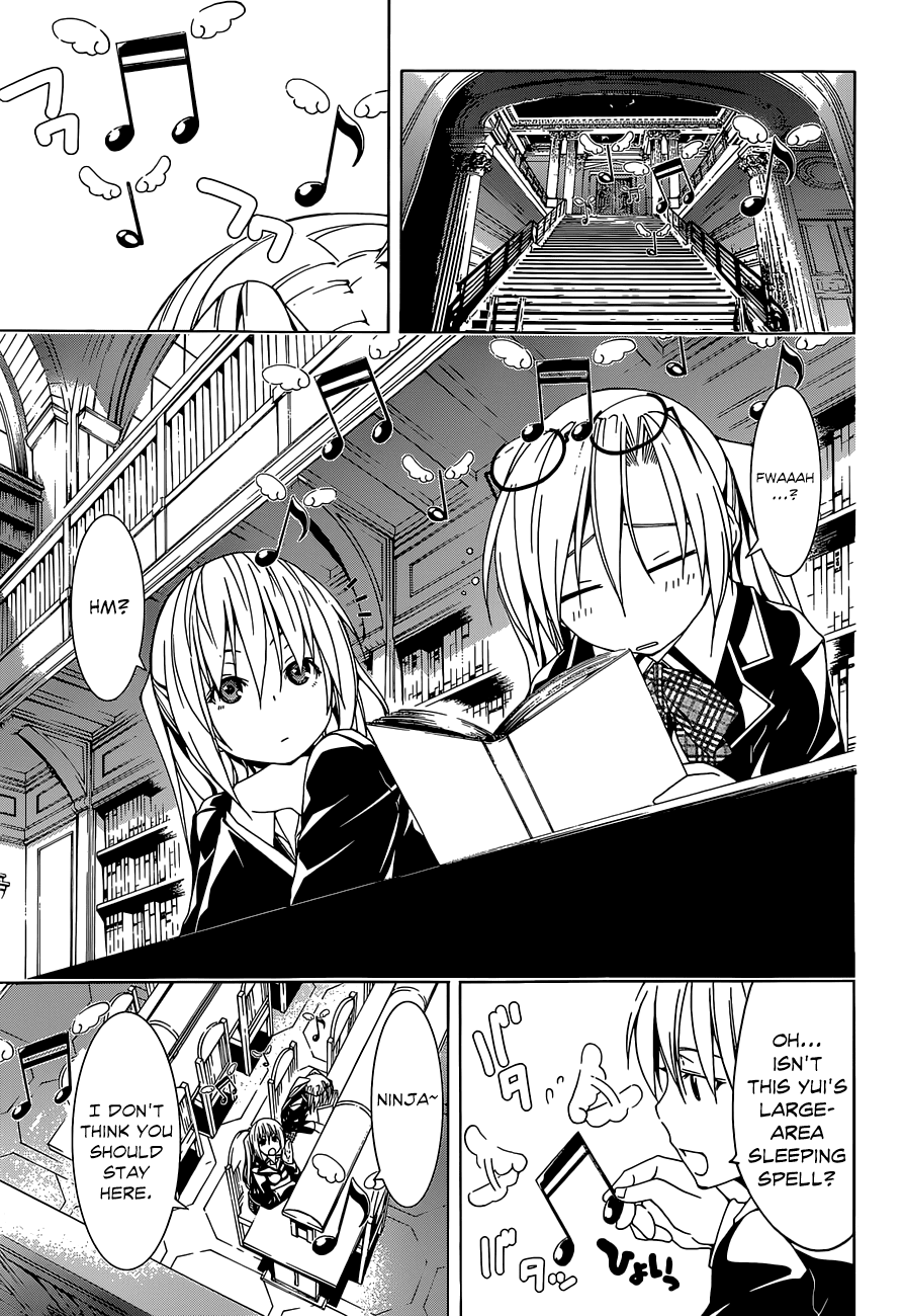Trinity Seven: 7-Nin no Mahoutsukai Chapter 38 page 19 - Chapter 38: Manhunt & Eve of the Party
