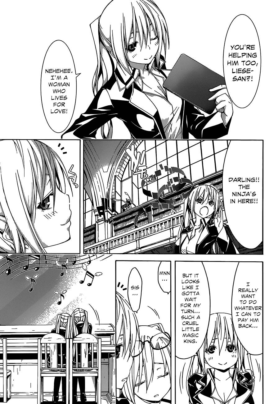 Trinity Seven: 7-Nin no Mahoutsukai Chapter 38 page 21 - Chapter 38: Manhunt & Eve of the Party