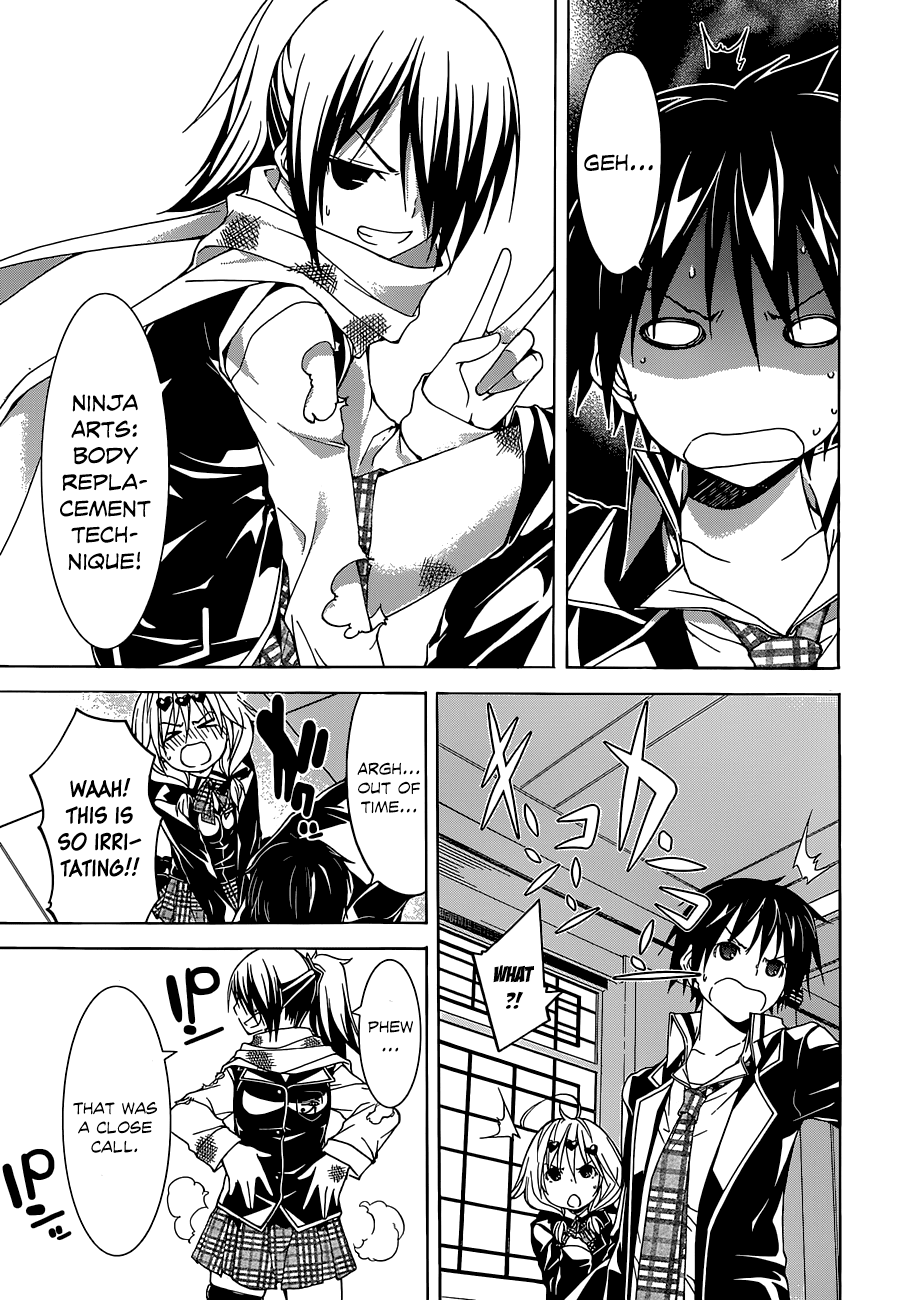 Trinity Seven: 7-Nin no Mahoutsukai Chapter 38 page 35 - Chapter 38: Manhunt & Eve of the Party