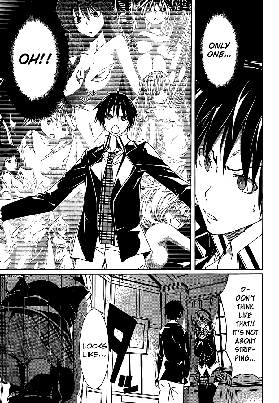 Trinity Seven: 7-Nin no Mahoutsukai Chapter 38 page 9 - Chapter 38: Manhunt & Eve of the Party