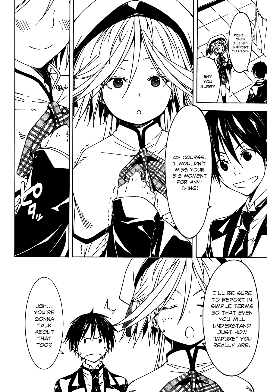 Trinity Seven: 7-Nin no Mahoutsukai Chapter 39 page 12 - Chapter 39: School Festival & Sticks