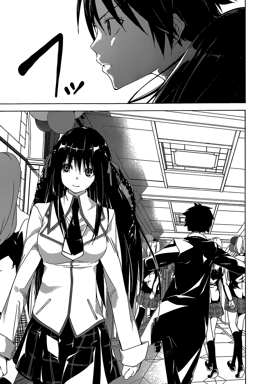 Trinity Seven: 7-Nin no Mahoutsukai Chapter 39 page 15 - Chapter 39: School Festival & Sticks