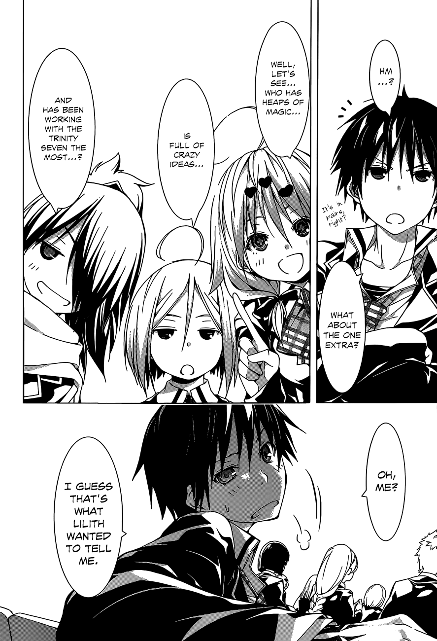 Trinity Seven: 7-Nin no Mahoutsukai Chapter 39 page 26 - Chapter 39: School Festival & Sticks