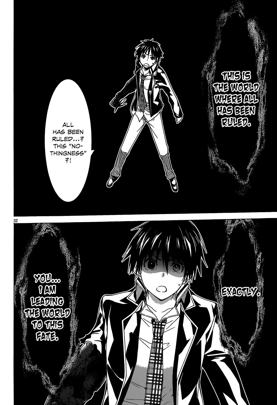 Trinity Seven: 7-Nin no Mahoutsukai Chapter 39 page 33 - Chapter 39: School Festival & Sticks