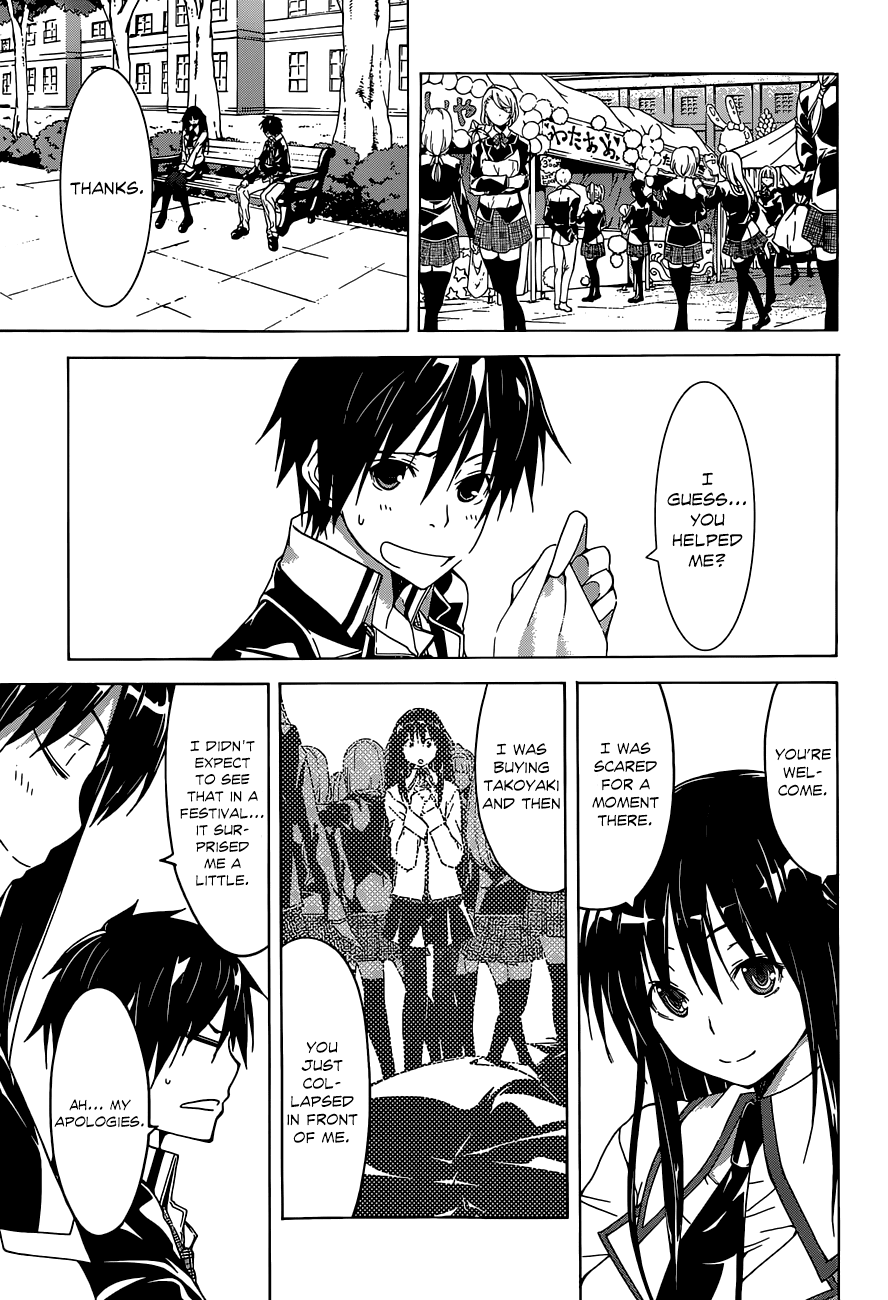 Trinity Seven: 7-Nin no Mahoutsukai Chapter 39 page 36 - Chapter 39: School Festival & Sticks