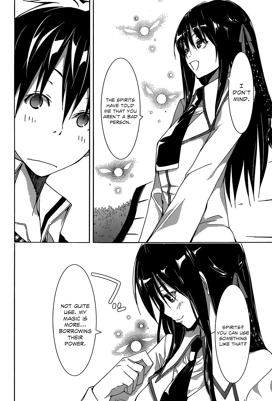 Trinity Seven: 7-Nin no Mahoutsukai Chapter 39 page 37 - Chapter 39: School Festival & Sticks