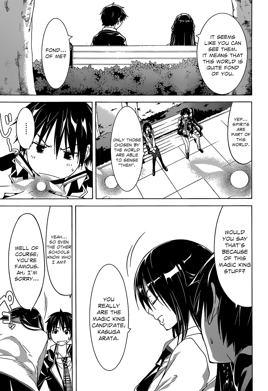 Trinity Seven: 7-Nin no Mahoutsukai Chapter 39 page 38 - Chapter 39: School Festival & Sticks
