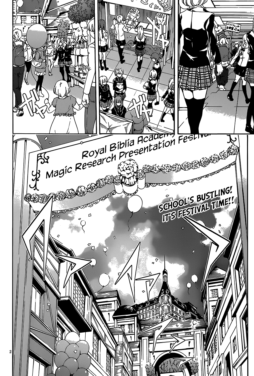Trinity Seven: 7-Nin no Mahoutsukai Chapter 39 page 4 - Chapter 39: School Festival & Sticks