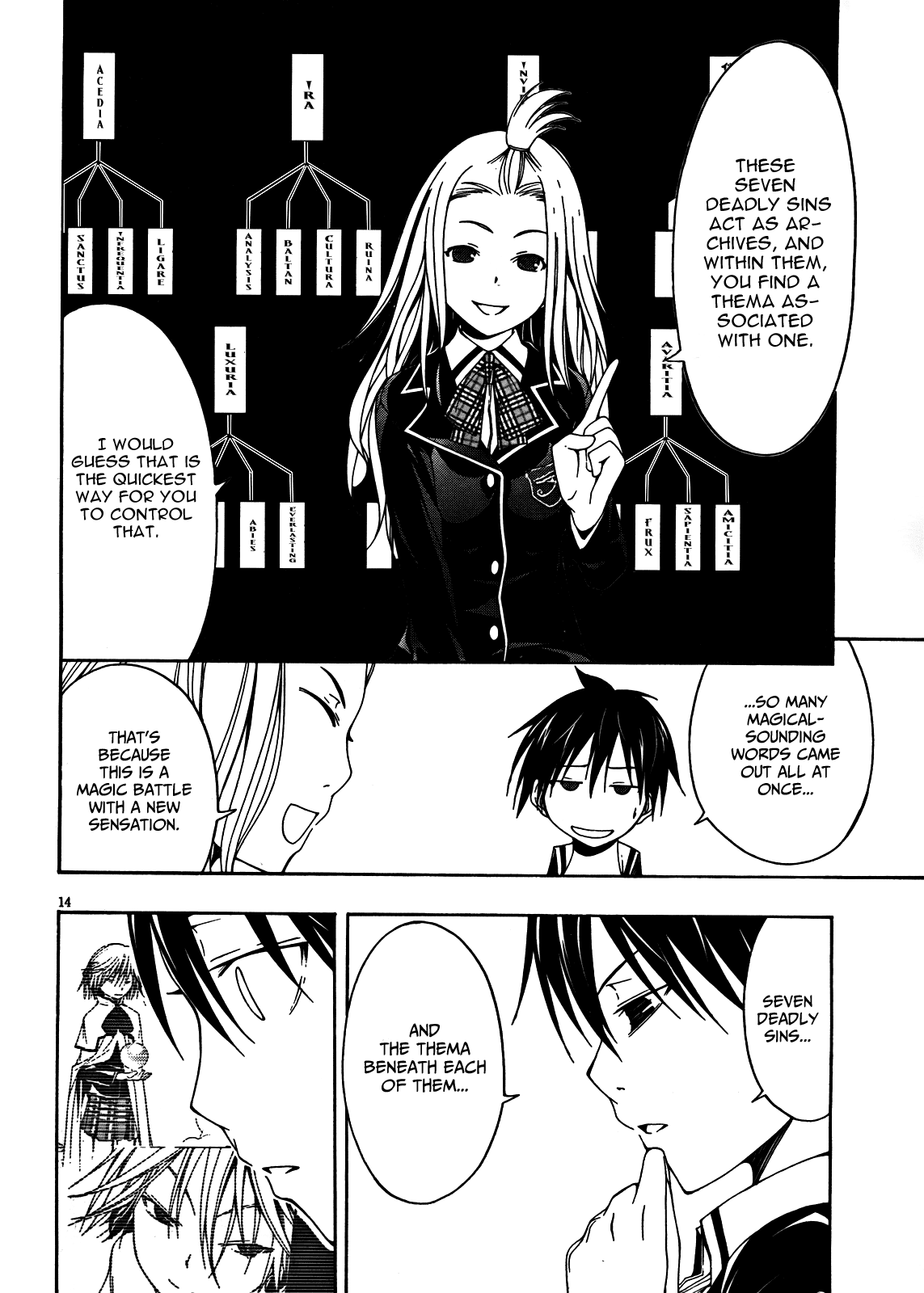 Trinity Seven: 7-Nin no Mahoutsukai Chapter 4 page 16 - Chapter 4: Magus & Nil Magic