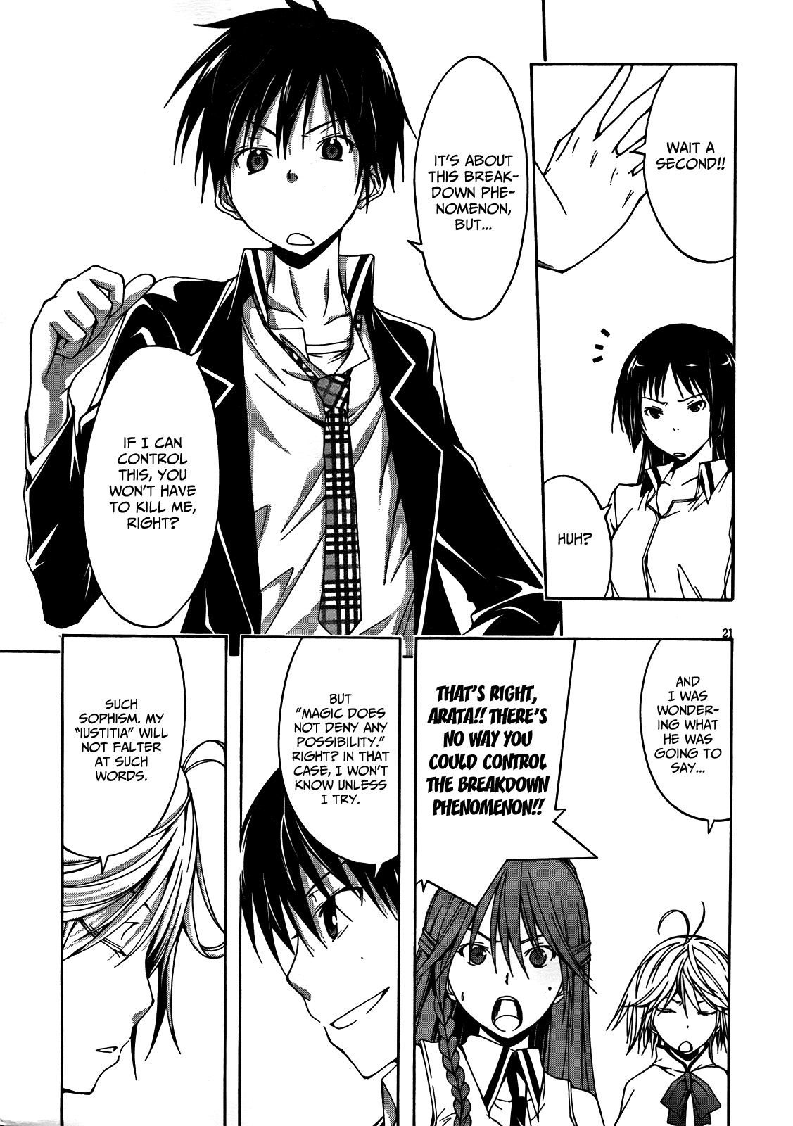 Trinity Seven: 7-Nin no Mahoutsukai Chapter 4 page 23 - Chapter 4: Magus & Nil Magic