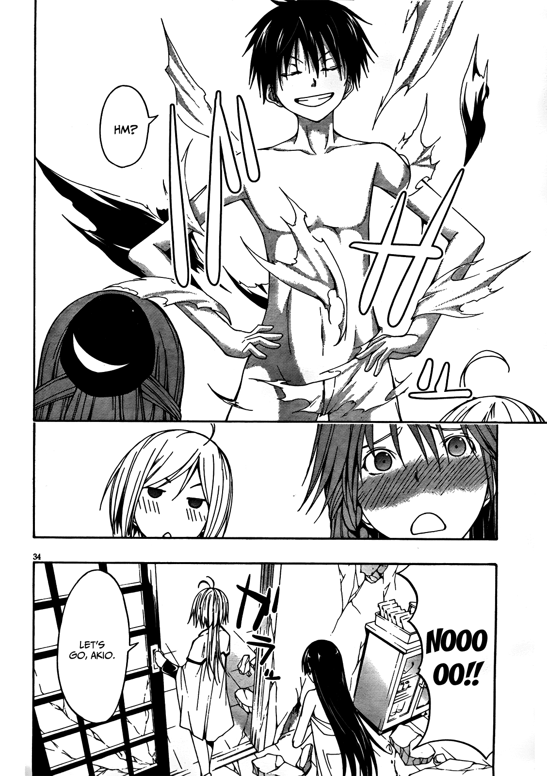 Trinity Seven: 7-Nin no Mahoutsukai Chapter 4 page 34 - Chapter 4: Magus & Nil Magic