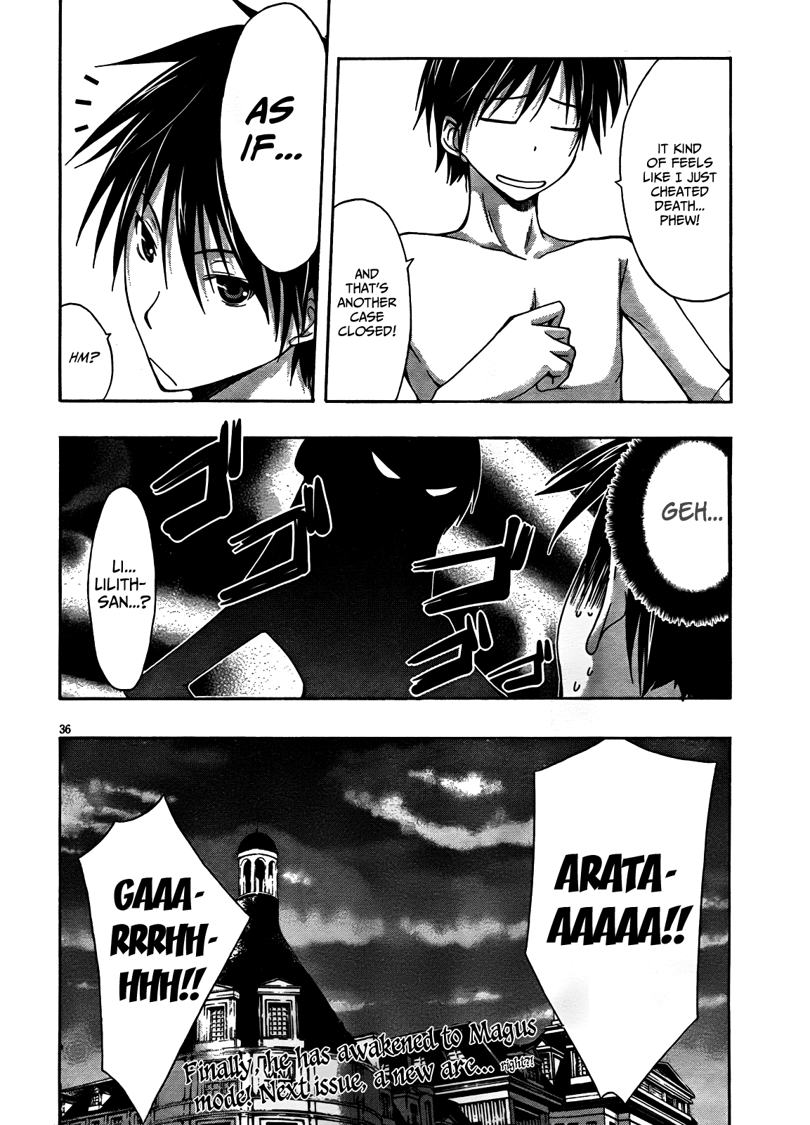 Trinity Seven: 7-Nin no Mahoutsukai Chapter 4 page 36 - Chapter 4: Magus & Nil Magic
