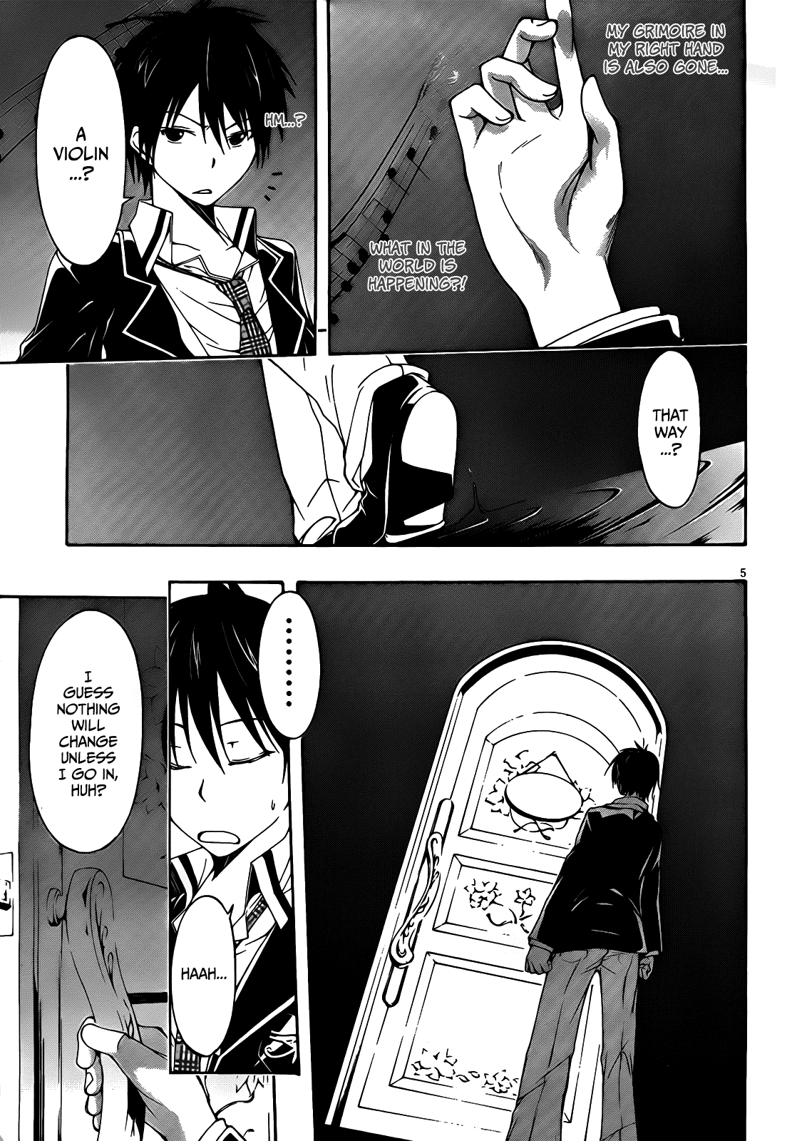 Trinity Seven: 7-Nin no Mahoutsukai Chapter 4 page 7 - Chapter 4: Magus & Nil Magic