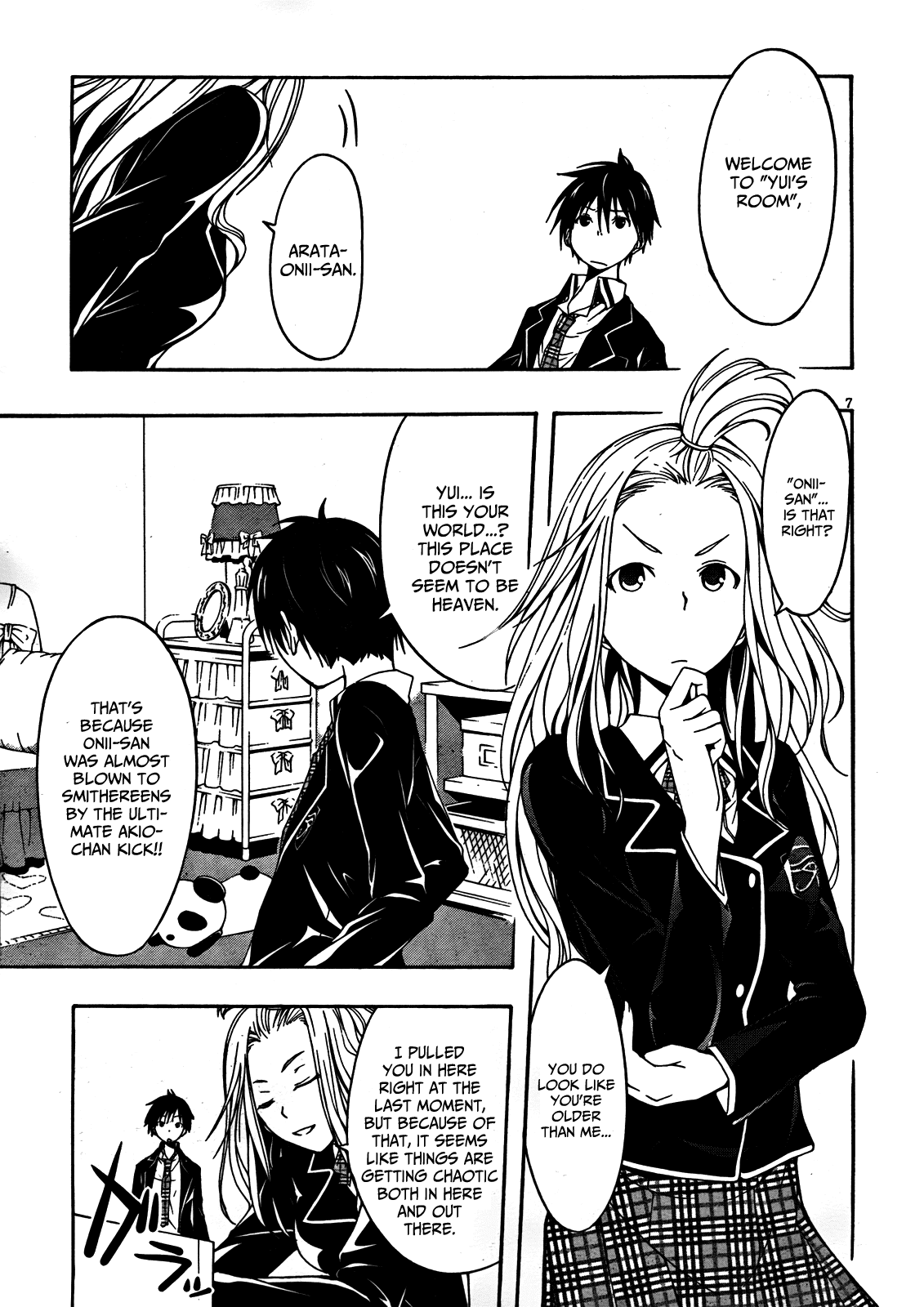 Trinity Seven: 7-Nin no Mahoutsukai Chapter 4 page 9 - Chapter 4: Magus & Nil Magic