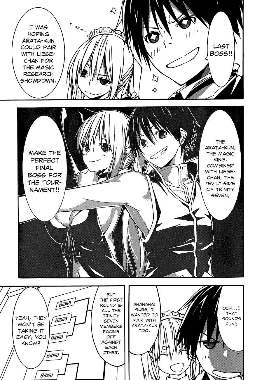 Trinity Seven: 7-Nin no Mahoutsukai Chapter 40 page 12 - Chapter 40: Valkyrie & Duel Start
