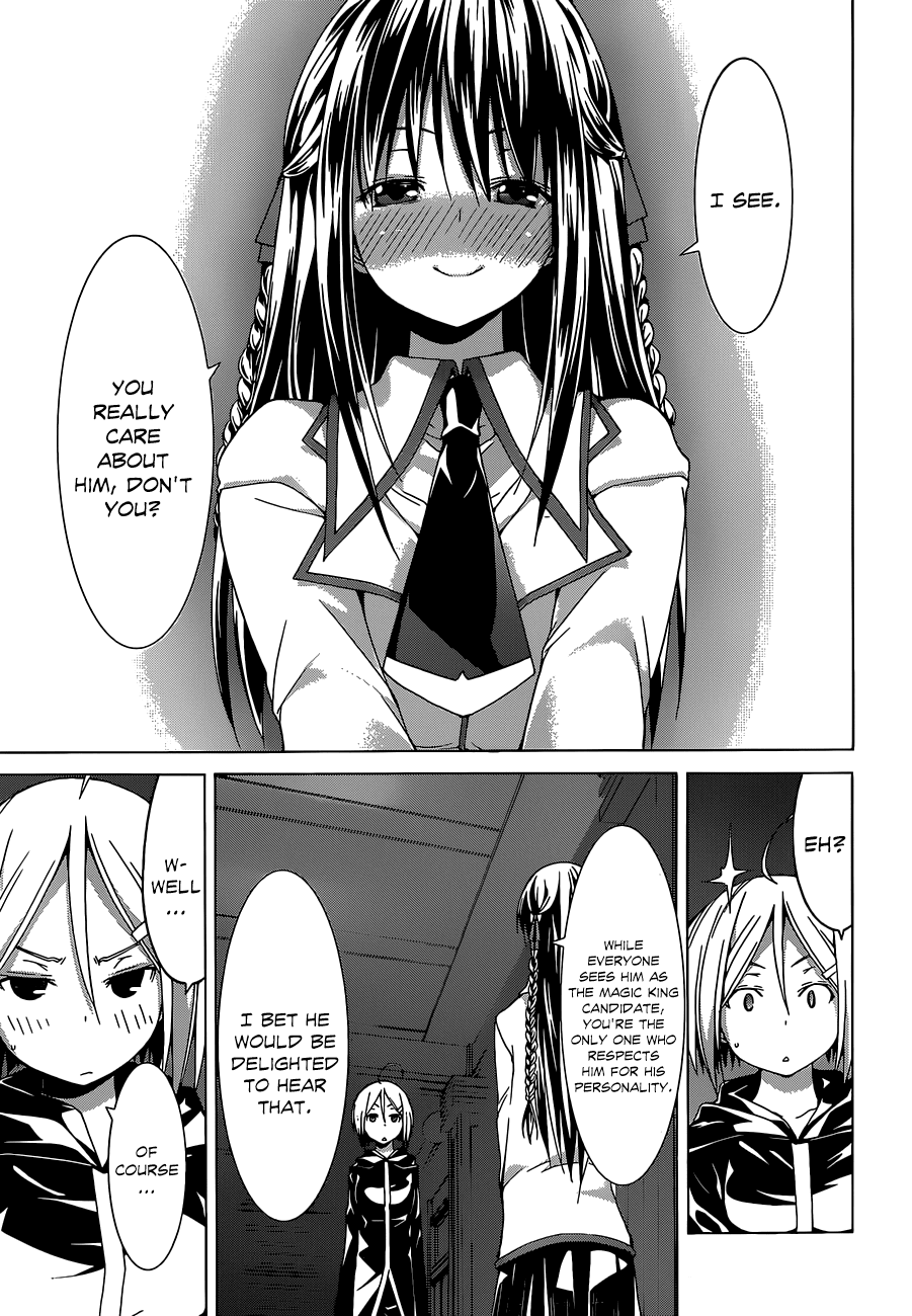 Trinity Seven: 7-Nin no Mahoutsukai Chapter 41 page 22 - Chapter 41: Fervent Girls & Thaumaturgist
