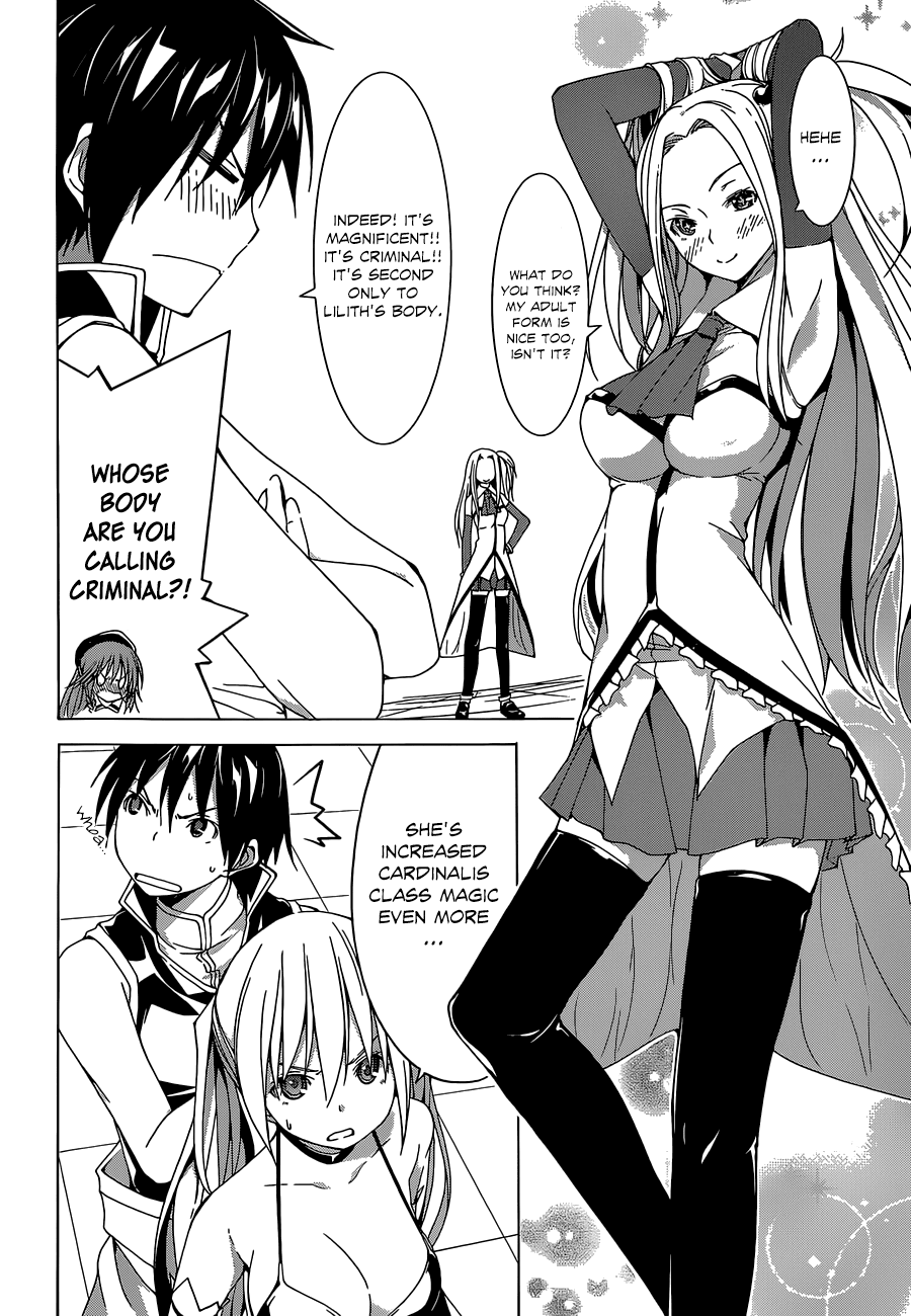 Trinity Seven: 7-Nin no Mahoutsukai Chapter 41 page 32 - Chapter 41: Fervent Girls & Thaumaturgist