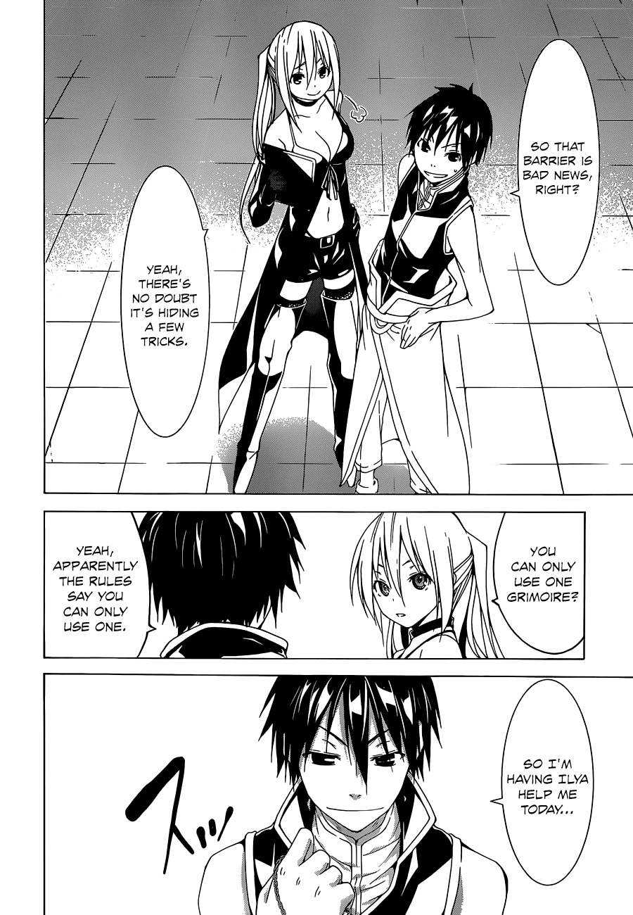 Trinity Seven: 7-Nin no Mahoutsukai Chapter 41 page 8 - Chapter 41: Fervent Girls & Thaumaturgist
