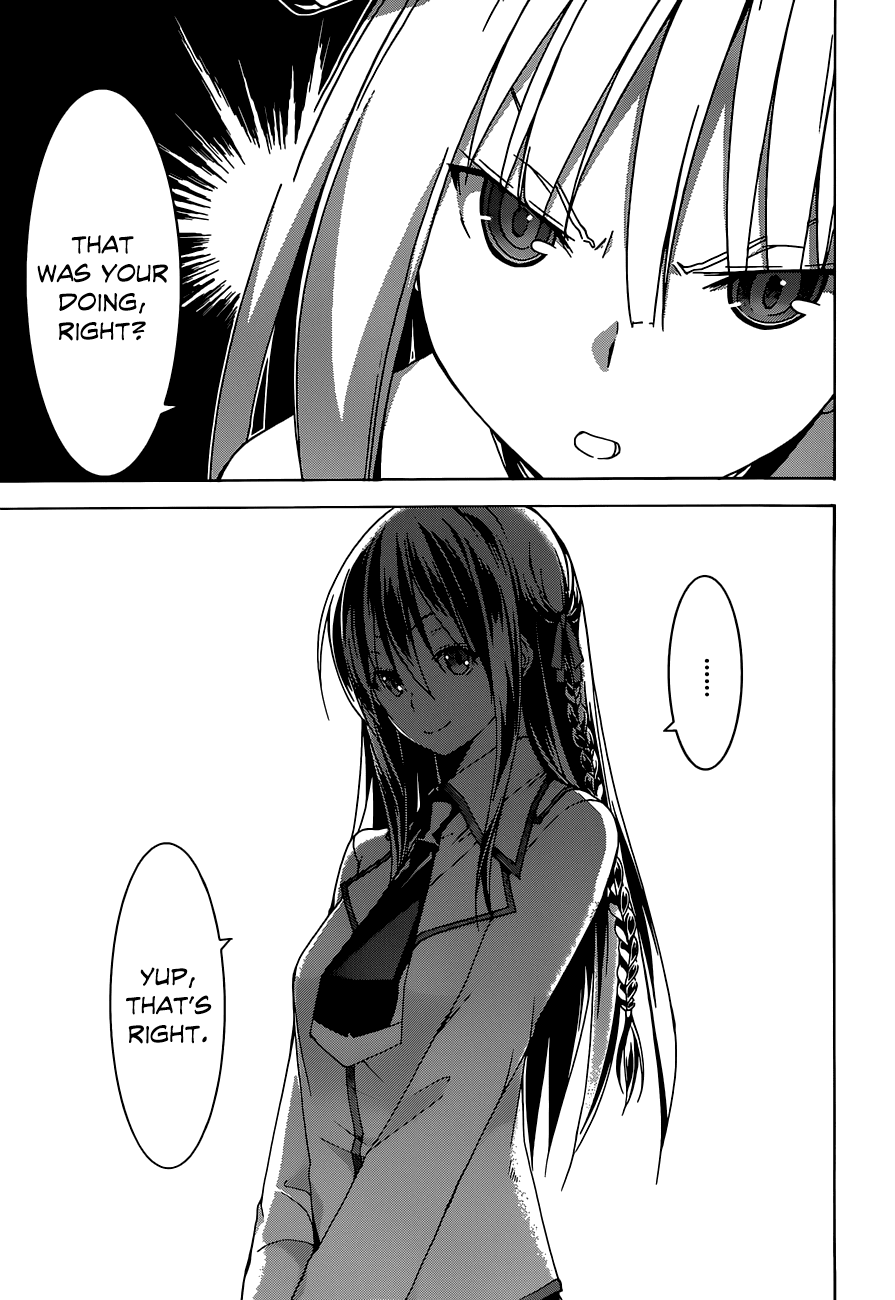 Trinity Seven: 7-Nin no Mahoutsukai Chapter 43 page 21 - Chapter 43: Forbidden Fruits & Top Quartet