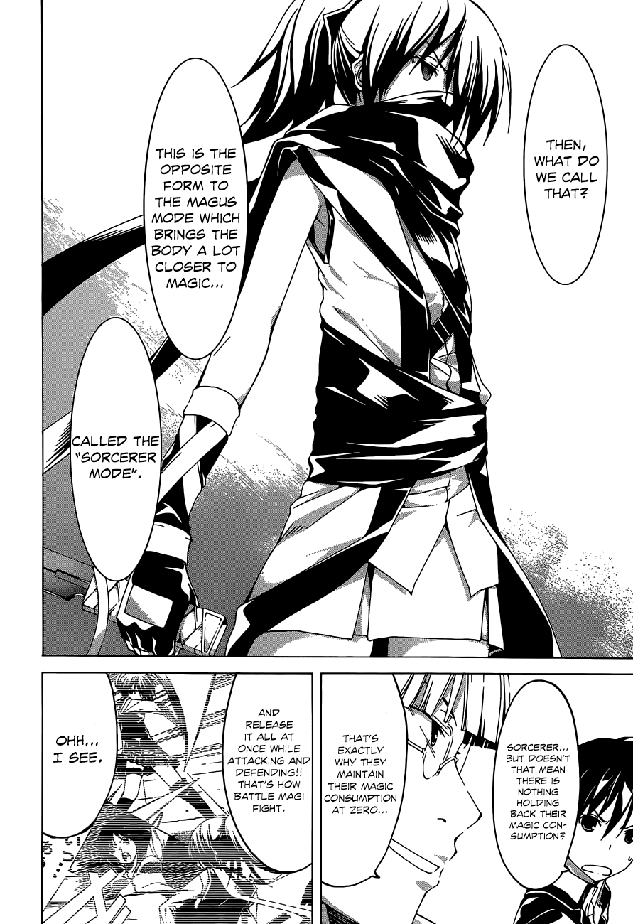 Trinity Seven: 7-Nin no Mahoutsukai Chapter 44 page 14 - Chapter 44: Offense Type & Pure Breed