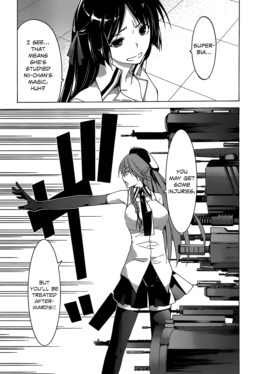 Trinity Seven: 7-Nin no Mahoutsukai Chapter 44 page 34 - Chapter 44: Offense Type & Pure Breed