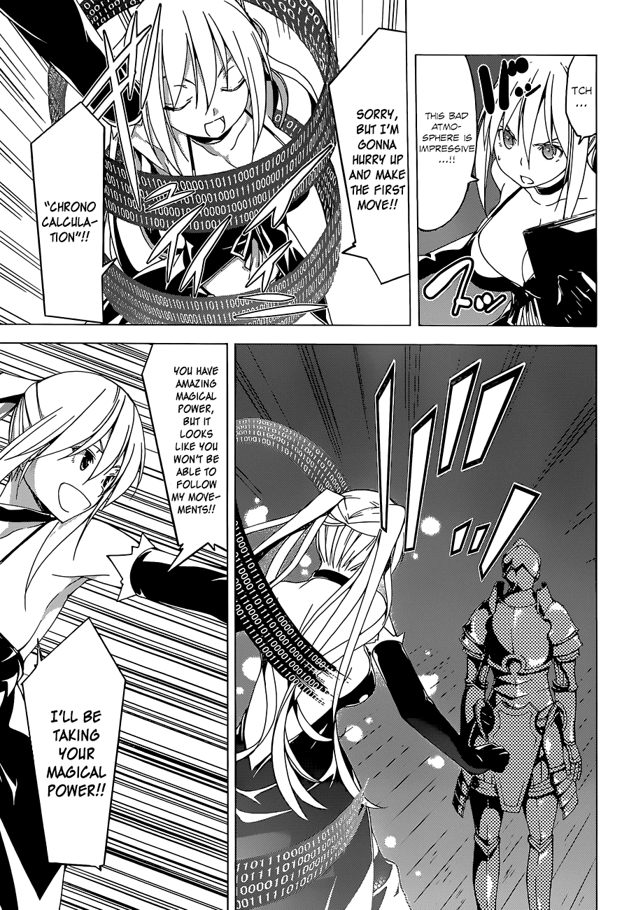 Trinity Seven: 7-Nin no Mahoutsukai Chapter 46 page 14 - Chapter 46: Backstage & Chrono Gemini