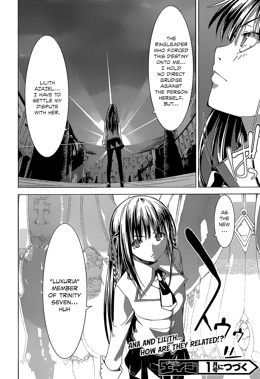 Trinity Seven: 7-Nin no Mahoutsukai Chapter 47 page 29 - Chapter 47: Logos Mystery & Lost Master