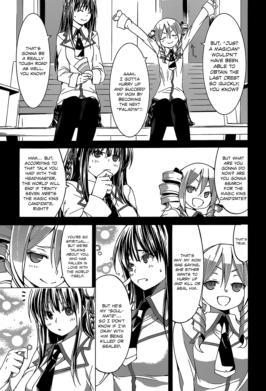 Trinity Seven: 7-Nin no Mahoutsukai Chapter 48 page 14 - Chapter 48: Saint Terminus & Demon Knights
