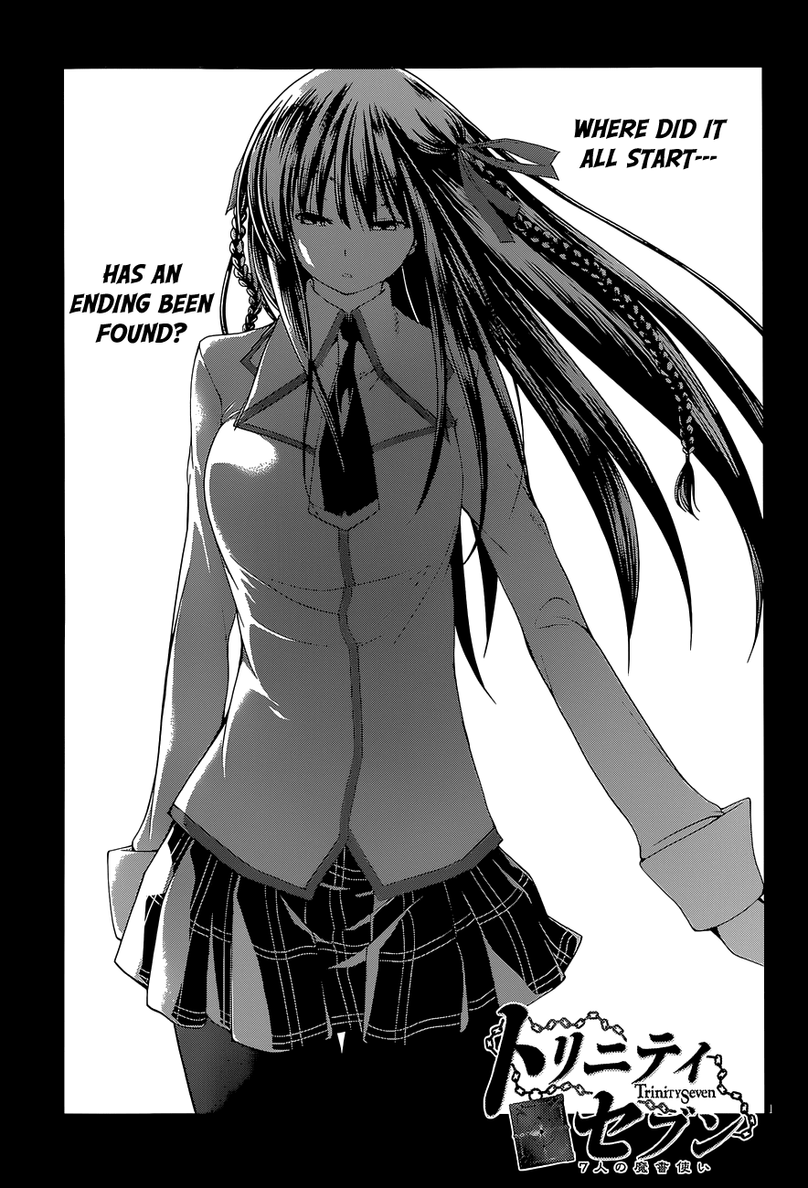 Trinity Seven: 7-Nin no Mahoutsukai Chapter 48 page 4 - Chapter 48: Saint Terminus & Demon Knights
