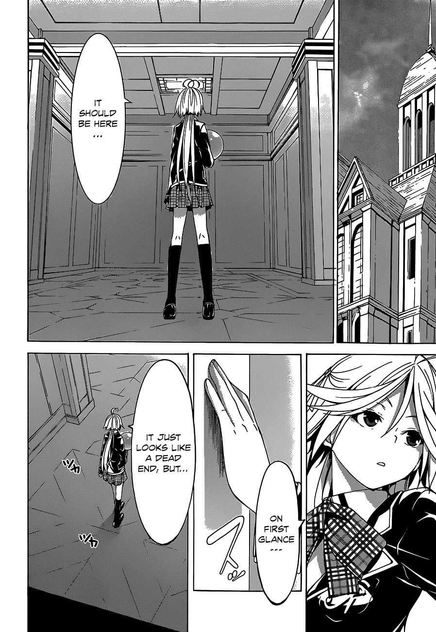 Trinity Seven: 7-Nin no Mahoutsukai Chapter 49 page 14 - Chapter 49: United Front & Terminus Library
