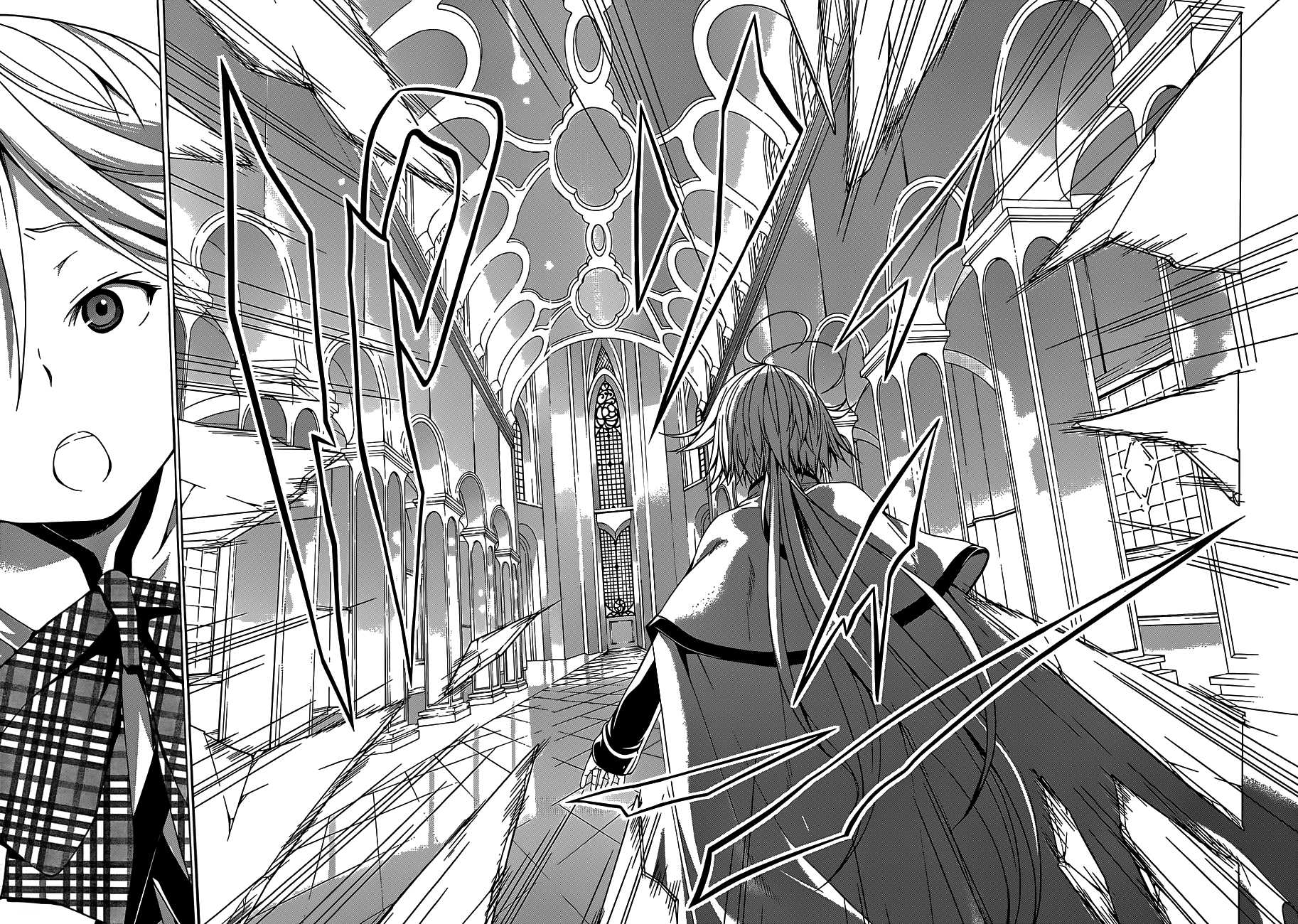 Trinity Seven: 7-Nin no Mahoutsukai Chapter 49 page 16 - Chapter 49: United Front & Terminus Library